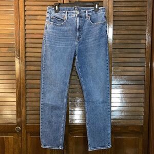 Gap Cigarette High Rise Straight Leg Denim Jeans Size 12 Regular